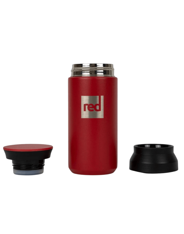 Red nerūdijančio plieno termo puodelis 330 ml. - Raudonas 4