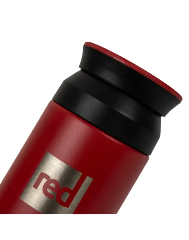 Red nerūdijančio plieno termo puodelis 330 ml. - Raudonas 2
