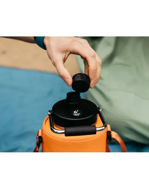 Red 2L nerūdijančio plieno termo gertuvė - Tamsiai mėlyna 9