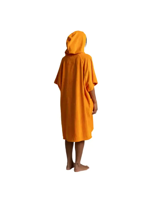 RED moteriškas pončas - rankšluostis (oranžinis) 2