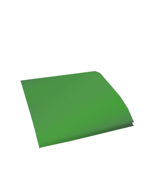 Žalios spalvos PVC medžiagos lopas
