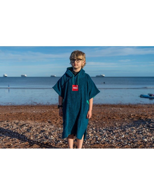 RED Original Kids Towelling Change Robe - Poncho (Navy)