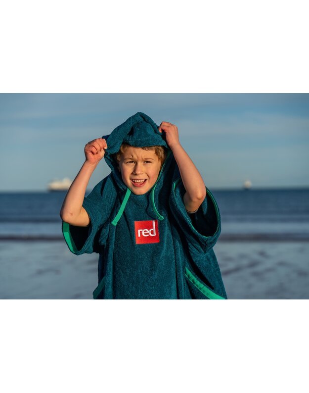 RED Original Kids Towelling Change Robe - Poncho (Navy)