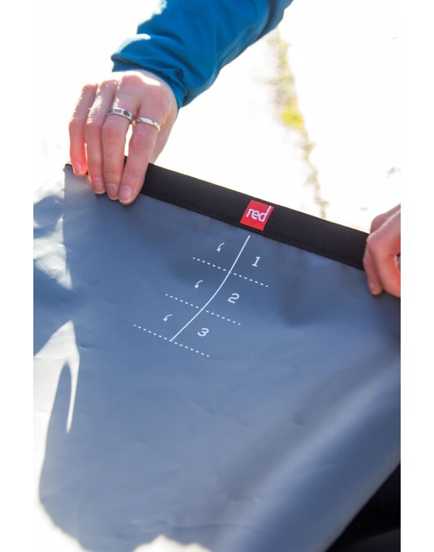 RED Original Roll Top Dry Bag (10L) - Grey