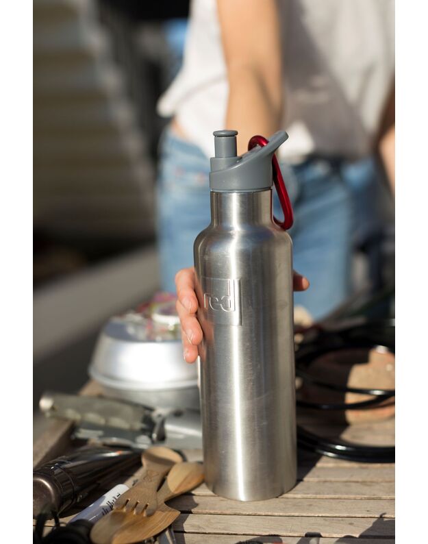 Spare RED Original Insulated Drinks Bottle sport cap