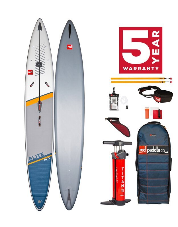 2021 Red Paddle Co 14' x 27" ELITE MSL lenktyninė irklentė